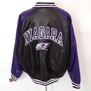 Vintage NIAGARA UNIVERSITY Eagles Varsity Bomber